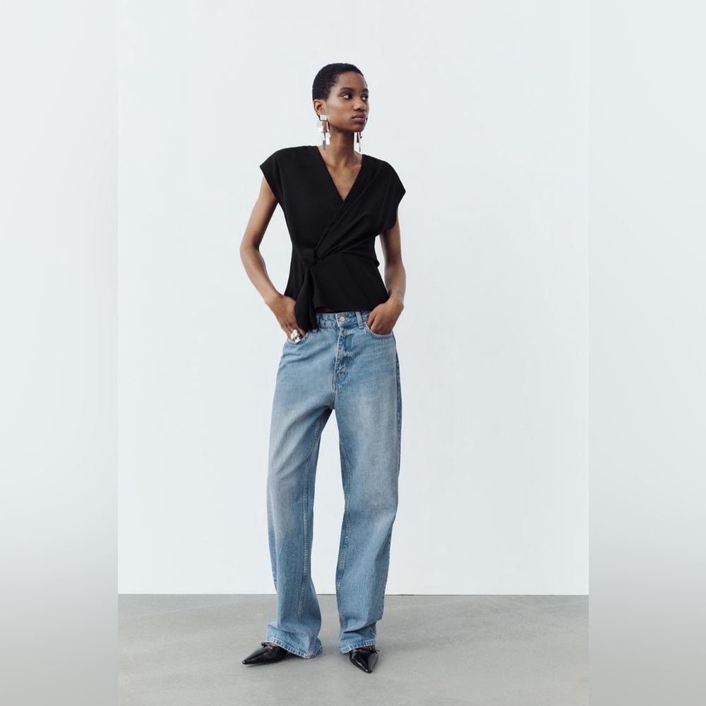 Elegant Black Women's Top